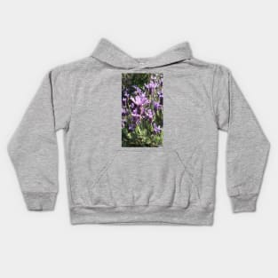 Lavender Flower Kids Hoodie